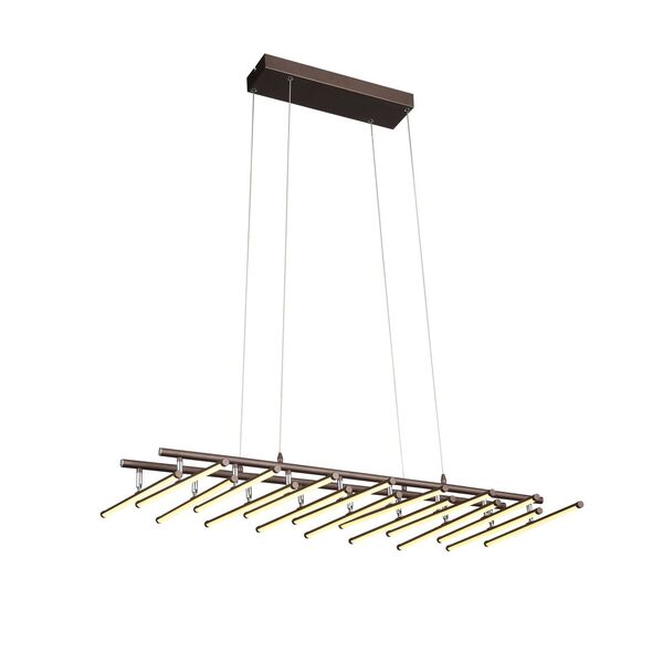 Люстра подвесная ST-Luce Piacod [Кофейный/Белый LED 16*8W]