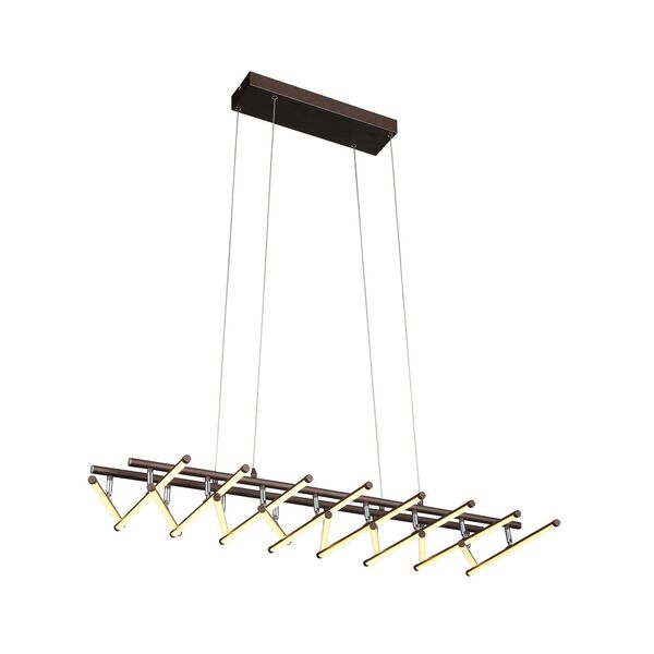 Люстра подвесная ST-Luce Piacod [Кофейный/Белый LED 16*8W]