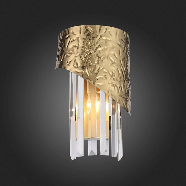 Бра ST-Luce Tefina [Античная латунь/Античная латунь, Прозрачный E14 1*60W]