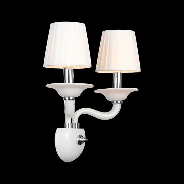 Бра ST Luce Ferrito [Хром, Белый/Белый E14 2*40W]
