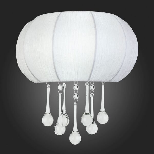 Бра ST Luce Preferita  [Хром/Белый, Бесцветный E14 2*40W]