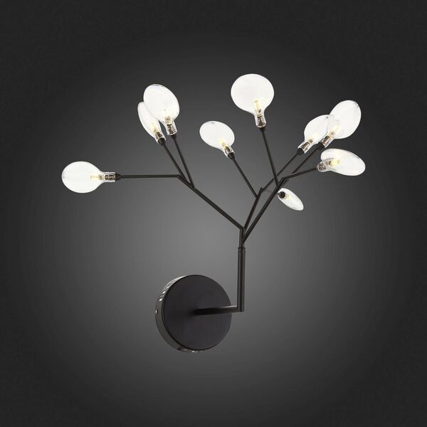 Бра ST Luce Riccardo [Черный/Прозрачный G4 9*1,5W]