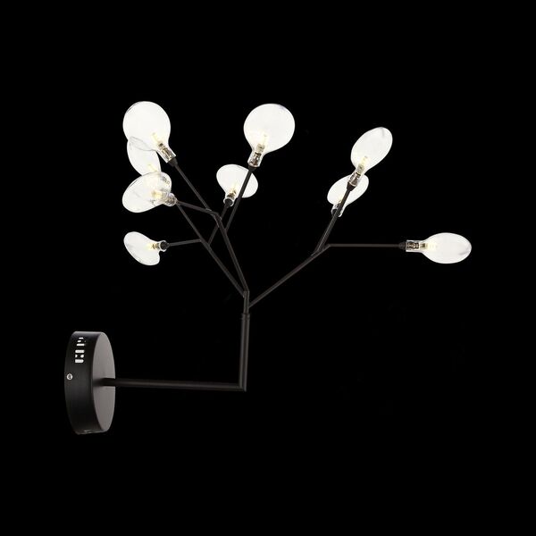 Бра ST Luce Riccardo [Черный/Прозрачный G4 9*1,5W]