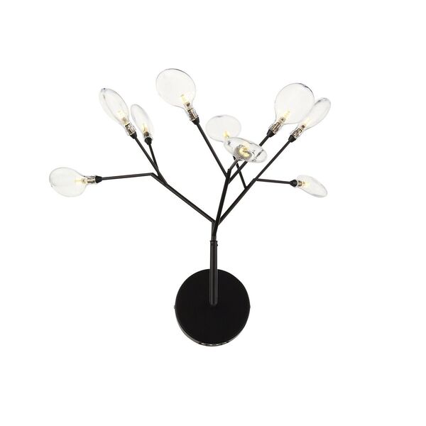 Бра ST Luce Riccardo [Черный/Прозрачный G4 9*1,5W]