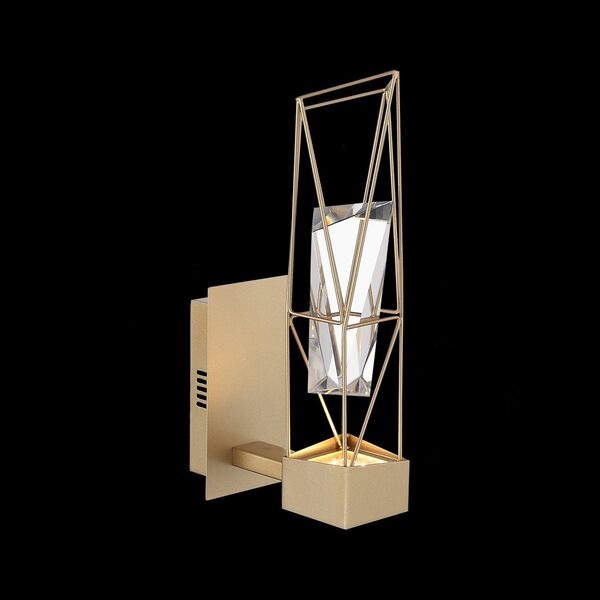 Бра ST Luce Progetto [Матовое золото/Матовое золото, Прозрачный LED 1*8W]