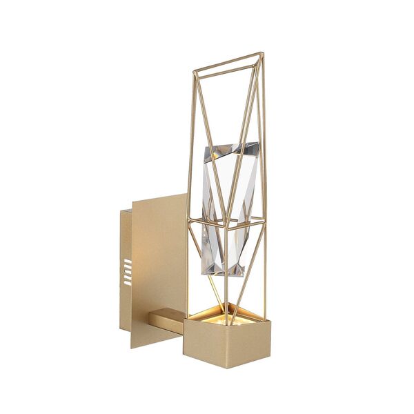 Бра ST Luce Progetto [Матовое золото/Матовое золото, Прозрачный LED 1*8W]