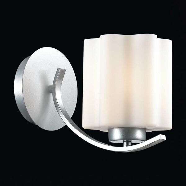 Бра ST Luce Onde [Серебристый/Белый E27 1*60W]