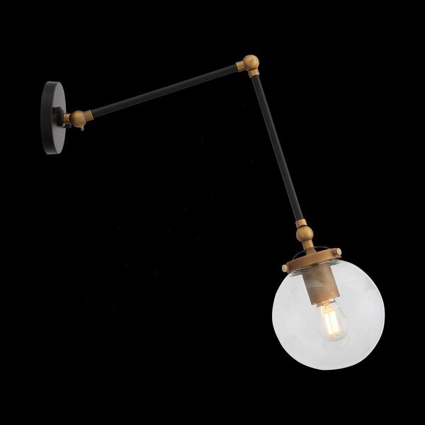 Спот ST Luce Varieta [Черный, Золото/Прозрачный E27 1*40W]