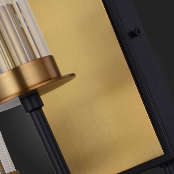 Бра ST Luce Delavera [Коричневый, Бронза/Прозрачный E14 2*60W]