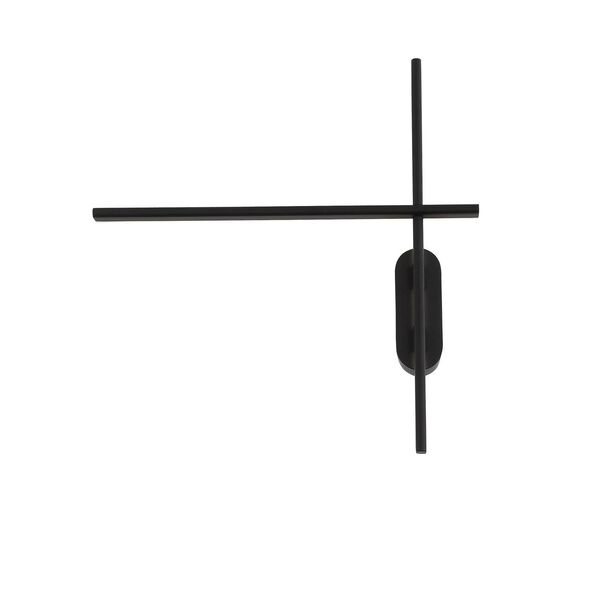 Бра ST-Luce Basoni [Черный/Белый LED 2*10W]