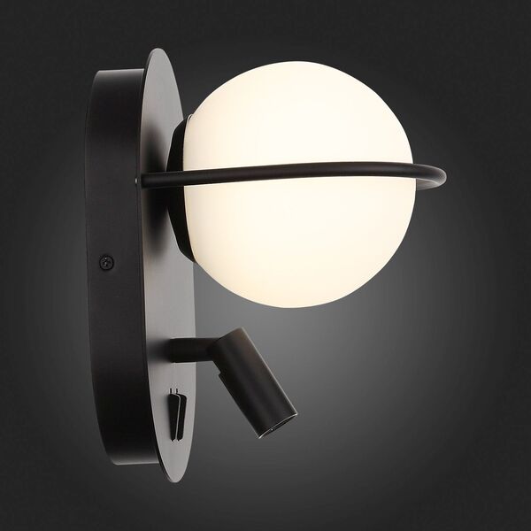 Бра ST Luce Donolo [Черный/Белый LED 1+1*8+3W]