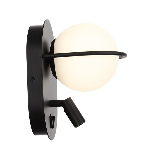 Бра ST Luce Donolo [Черный/Белый LED 1+1*8+3W]