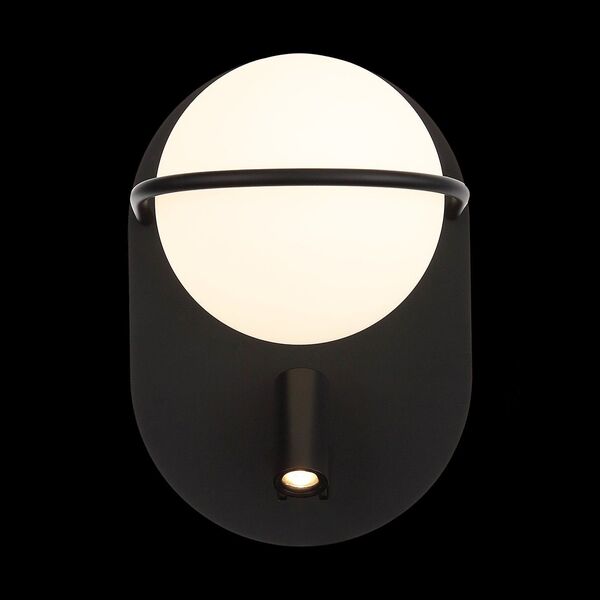 Бра ST Luce Donolo [Черный/Белый LED 1+1*8+3W]