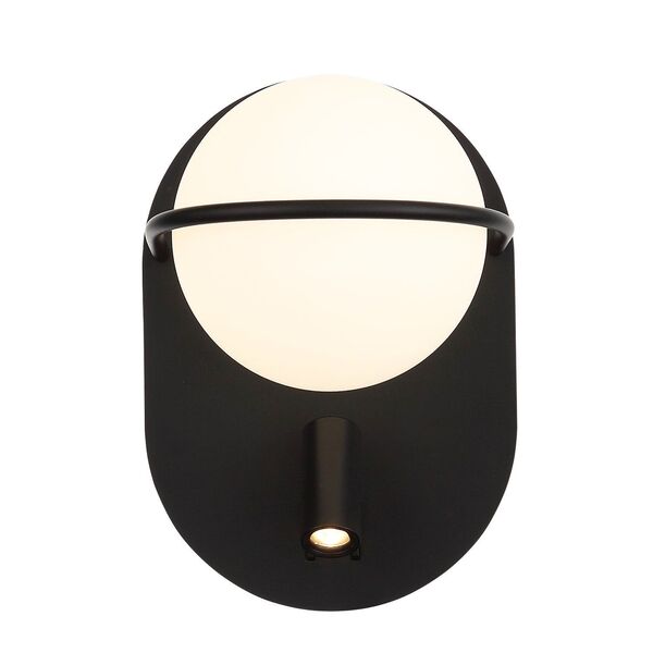 Бра ST Luce Donolo [Черный/Белый LED 1+1*8+3W]