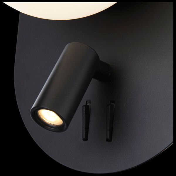 Бра ST Luce Donolo [Черный/Белый LED 1+1*8+3W]