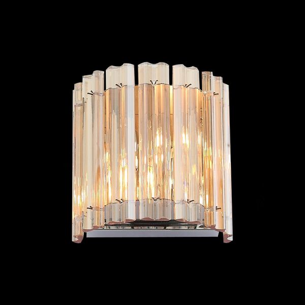 Настенный светильник ST Luce Versita [Хром/Янтарный G9 2*40W]