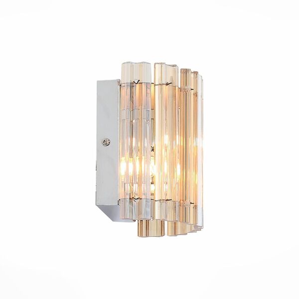 Настенный светильник ST Luce Versita [Хром/Янтарный G9 2*40W]