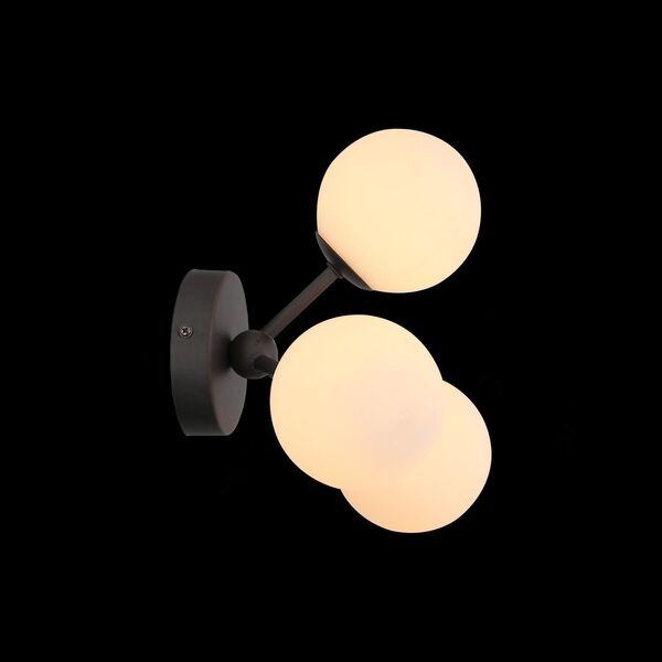 Бра ST Luce Arambito [Темно-серый/Белый G9 3*28W]