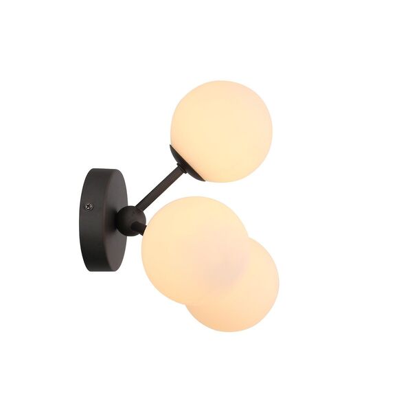 Бра ST Luce Arambito [Темно-серый/Белый G9 3*28W]