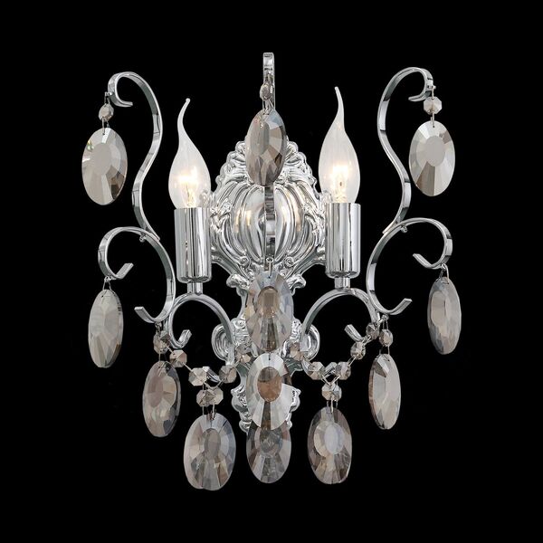 Бра ST Luce Orecchini [Темный хром/Тонированный черный E14 2*40W]