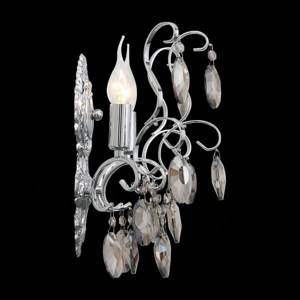 Бра ST Luce Orecchini [Темный хром/Тонированный черный E14 2*40W]
