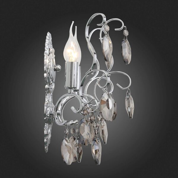 Бра ST Luce Orecchini [Темный хром/Тонированный черный E14 2*40W]