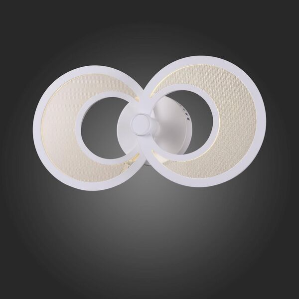 Бра ST-Luce Nola [Белый/Белый, Прозрачный LED 2*10W]