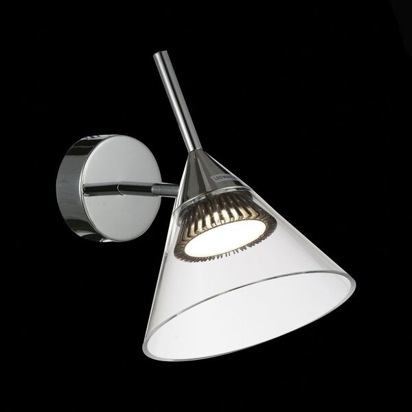 Бра ST-Luce Cono [Хром/Прозрачный LED 1*7W]