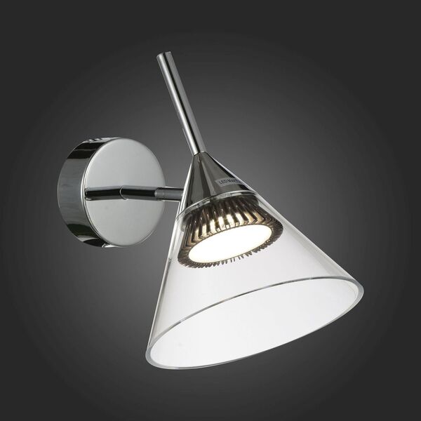 Бра ST-Luce Cono [Хром/Прозрачный LED 1*7W]