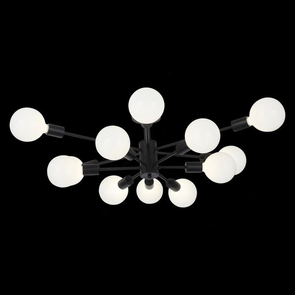 Люстра потолочная ST-Luce  Ano [Черный E27 12*60W]