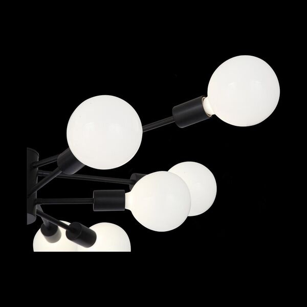 Люстра потолочная ST-Luce  Ano [Черный E27 12*60W]