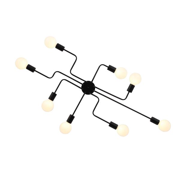 Люстра потолочная ST-Luce  Ano [Черный E27 8*60W]