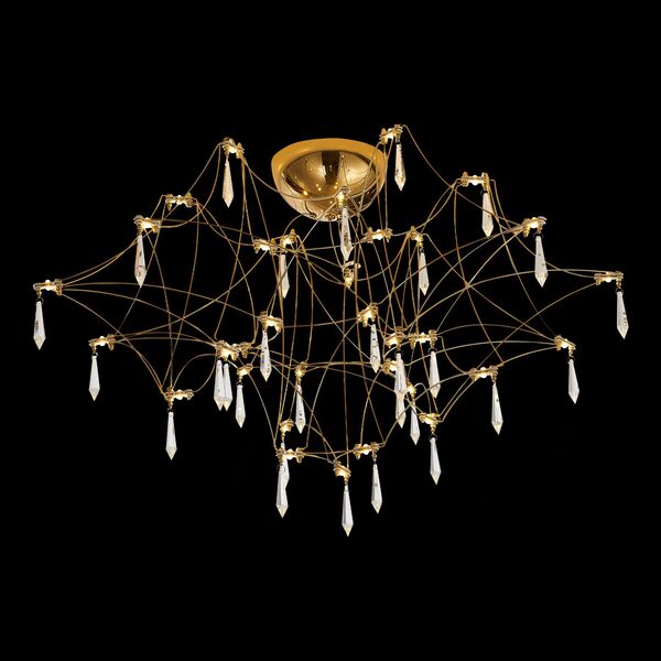 SL797.202.78 Люстра потолочная ST-Luce Золотистый, Шампань LED 78*0,45W 3000K