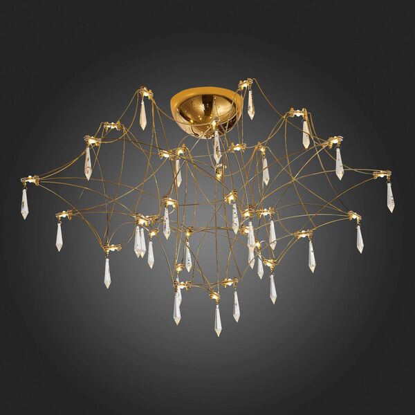 SL797.202.78 Люстра потолочная ST-Luce Золотистый, Шампань LED 78*0,45W 3000K