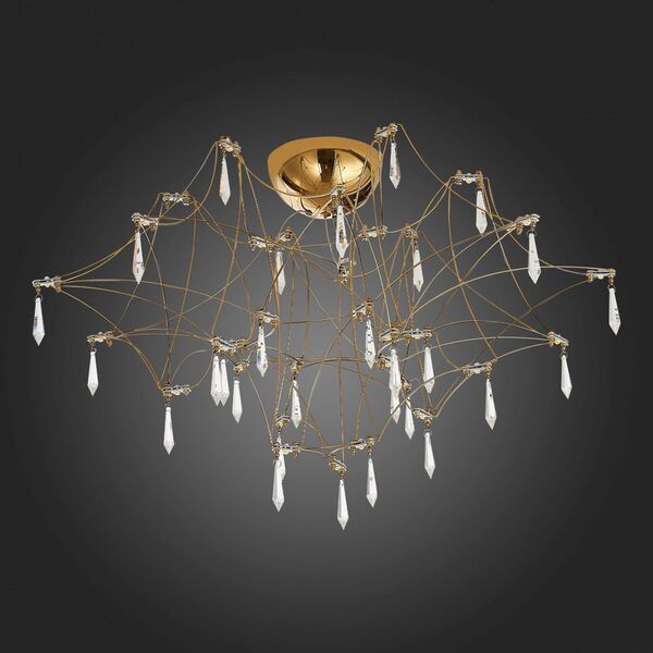 SL797.202.78 Люстра потолочная ST-Luce Золотистый, Шампань LED 78*0,45W 3000K