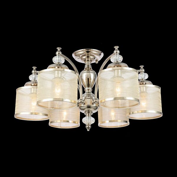 Люстра потолочная ST-Luce Coresia[Никель/Золото E14 6*40W]