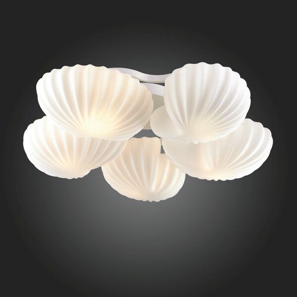 Люстра потолочная ST-Luce Conglia [Белый/Белый E27 5*60W]