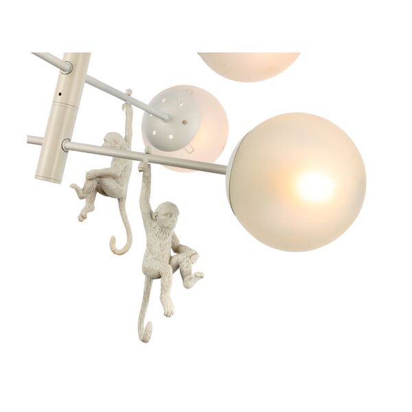 SLE115103-06 Светильник потолочный Белый/Белый E14 6*60W