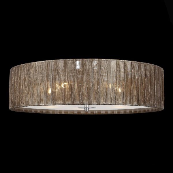Светильник потолочный ST-Luce Rondella [Хром/Коричневый E14 5*40W]