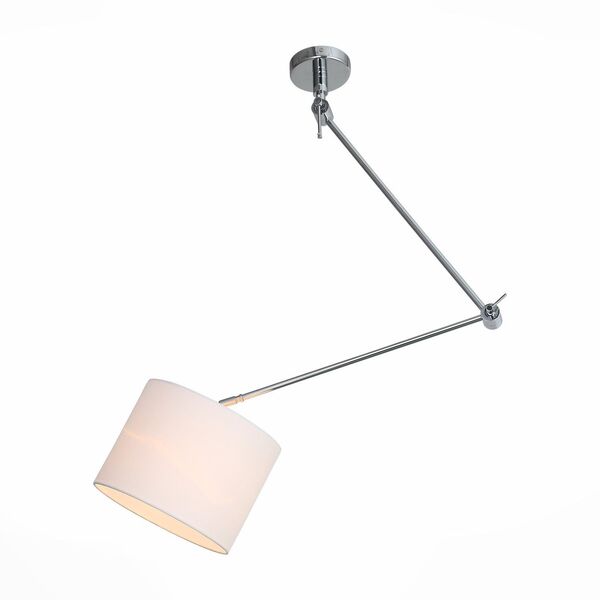 Светильник потолочный ST-Luce [Хром/Белый E27 1*60W (из 2-х коробок)]