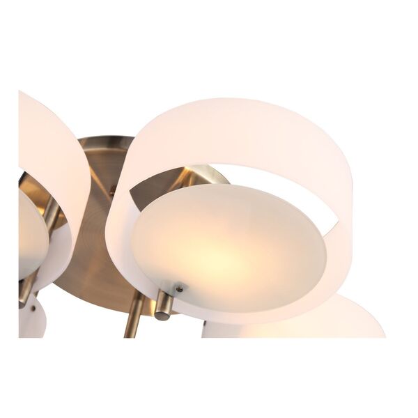 Светильник потолочный ST-Luce Foresta [Бронза/Белый E27 5*60W]