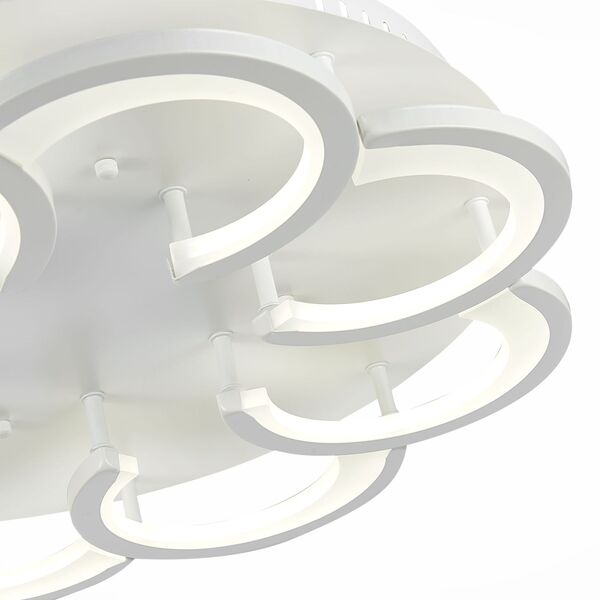 SLE200502-08 Светильник потолочный Белый/Белый LED 1*74,9W
