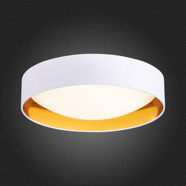 SLE201122-01 Светильник потолочный Белый, Золото/Белый LED 1*24W