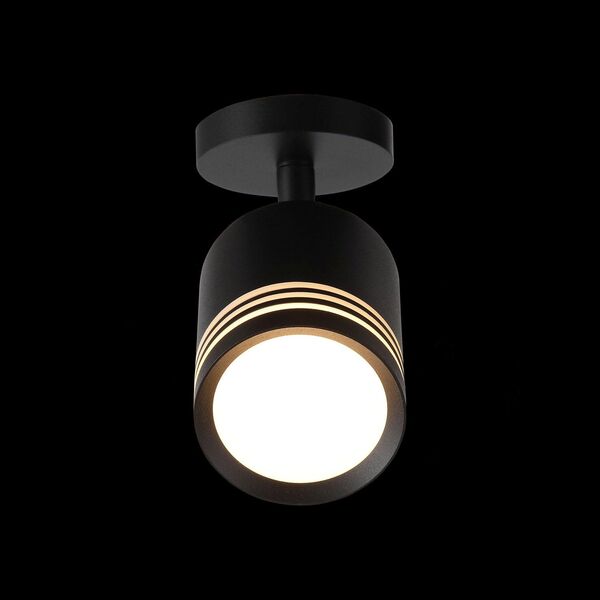 ST101.412.05 Светильник потолочный ST-Luce Черный/Белый LED 1*5W