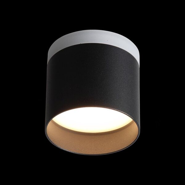ST102.402.09 Светильник потолочный ST-Luce Черный/Белый LED 1*9W