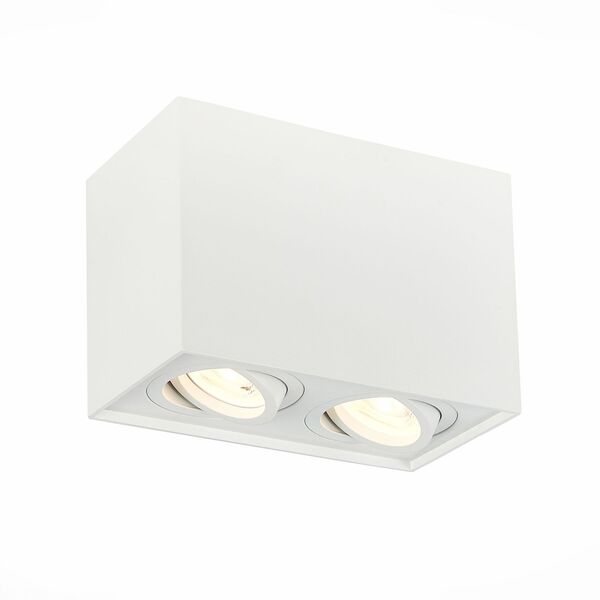 ST109.507.02 Потолочный светильник ST-Luce Матовый белый/Матовый белый GU10 2*50W