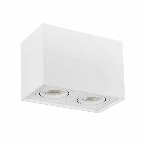 ST109.507.02 Потолочный светильник ST-Luce Матовый белый/Матовый белый GU10 2*50W