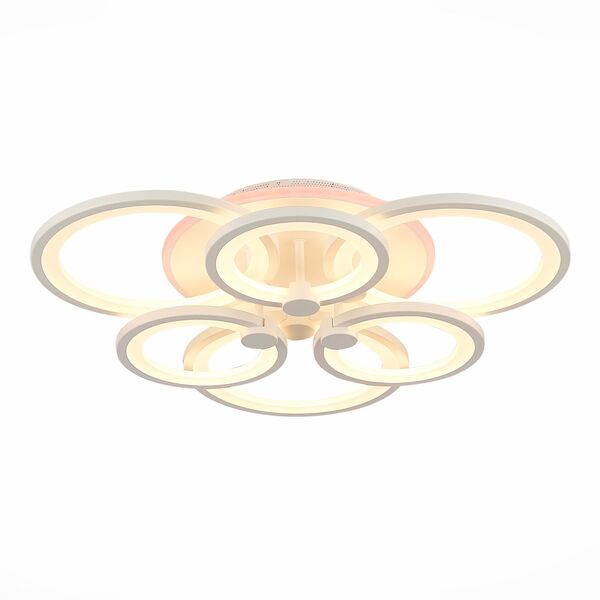 SLE500752-06RGB Светильник потолочный Белый/Белый LED 1*144W RGB 8W 3000-6000K