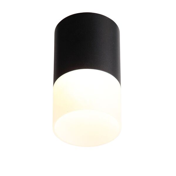ST100.442.10 Светильник потолочный Черный LED 1*10W 4000K 780Lm Ra>80 120° D78xH135 170-240V