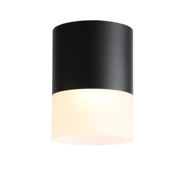 ST100.442.15 Светильник потолочный Черный LED 1*15W 4000K 1 170Lm Ra>80 120° D118xH150 170-240V